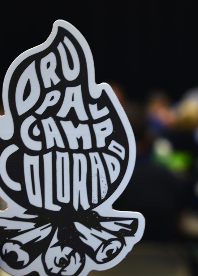 DrupalCamp Colorado logo closeup